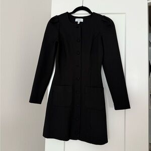 & Other Stories black button Dress